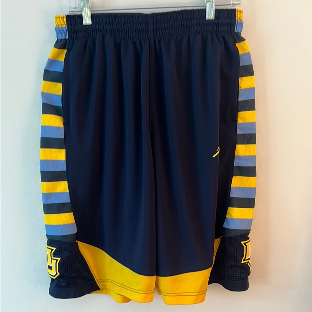 Jordan Athletic Shorts - Navy and Yellow